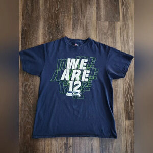 Seattle Seahawks We Are 12 T Shirt Mens Size Large